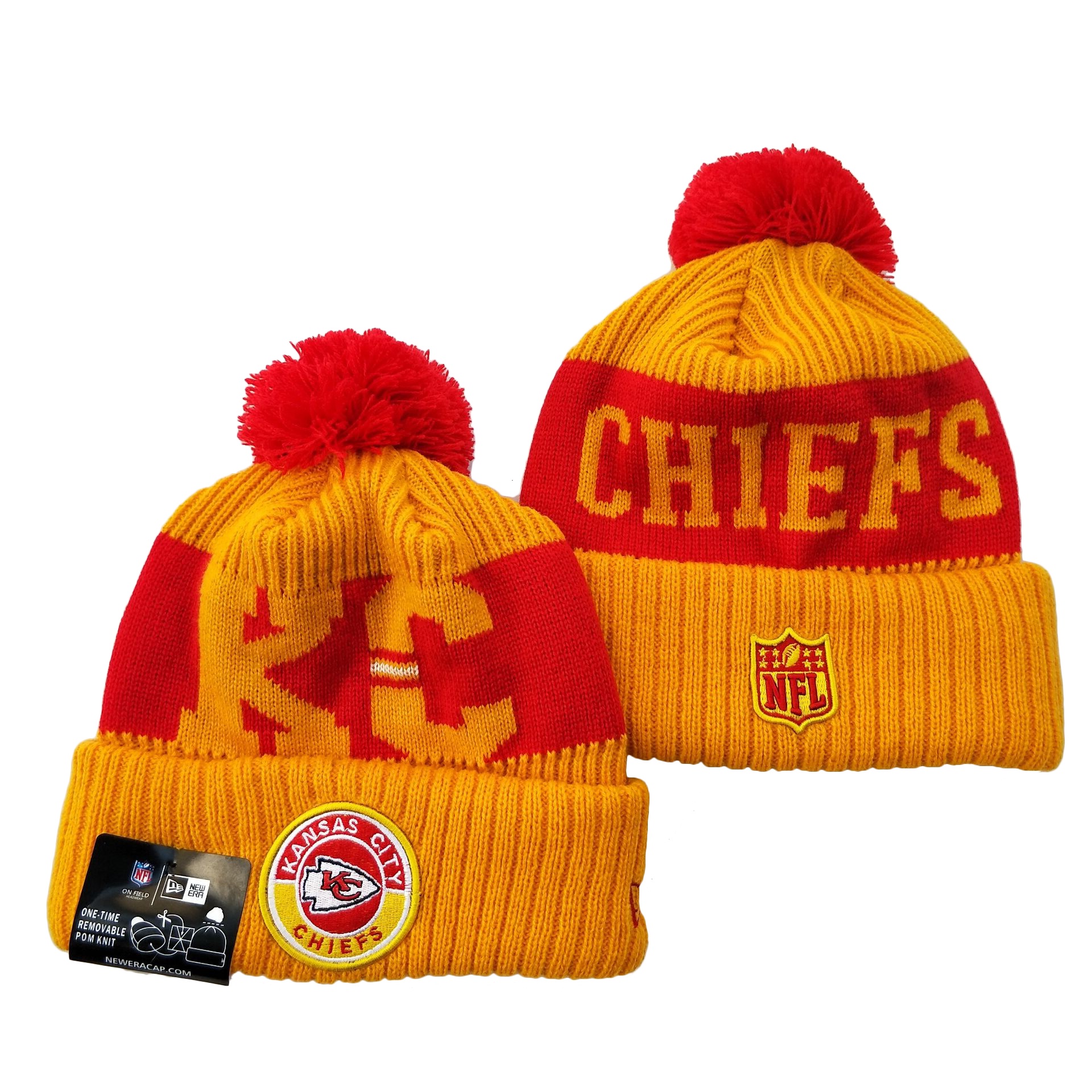 Kansas City Chiefs Knit Hats 069